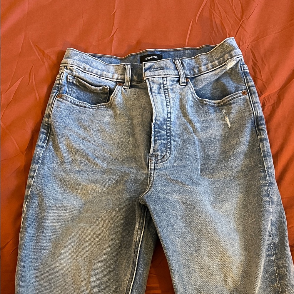 Express Denim Blue Jeans